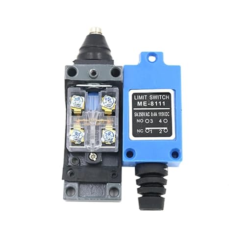 Interrupteur de fin de course ME-8111 plongeur à broche poussoir AC250V compact