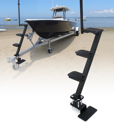 Aupar 4-Step Trailer Tongue Steps