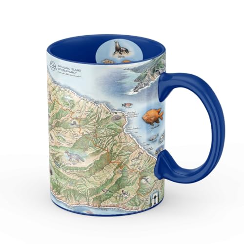 Xplorer Maps Santa Catalina Island Mug 16oz