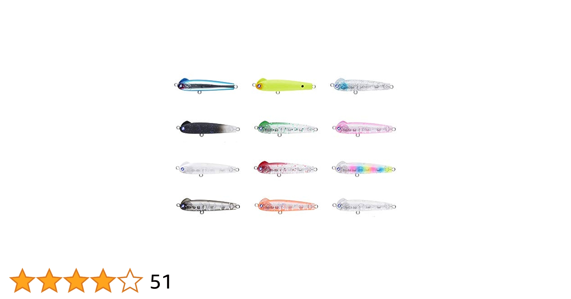 ブルーブルー スネコン4点セット Amazon.co.jp: Blue Blue(ブルーブルー) ルアー スネコン 50S