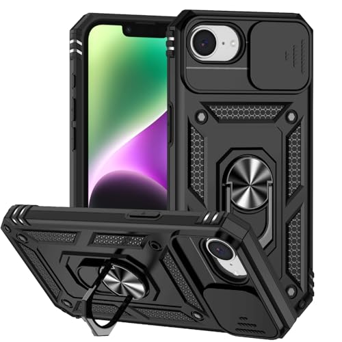 Coque pour iPhone 16e antichoc robuste silicone PC magnétique