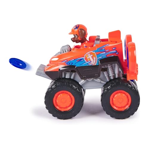 Paw Patrol Zuma Rescue Wheels - Collectable Action Car Figure - 2 Projectiles - Children's Toy for 3 Years and Above
