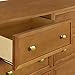 DaVinci Kalani 6-Drawer Baby Dresser for Nursery - Wooden Double Chest of Drawers for Kids, Boys & Girls - Multi-Purpose Storage Dresser for Bedroom, Living Room & Hallway - Easy to Assemble, Chestnut