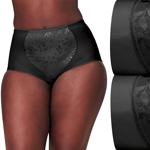 Image of Bali Women's Firm-control Shapewear Brief Pack, Shaping Brief With Tummy Control, 2-pack