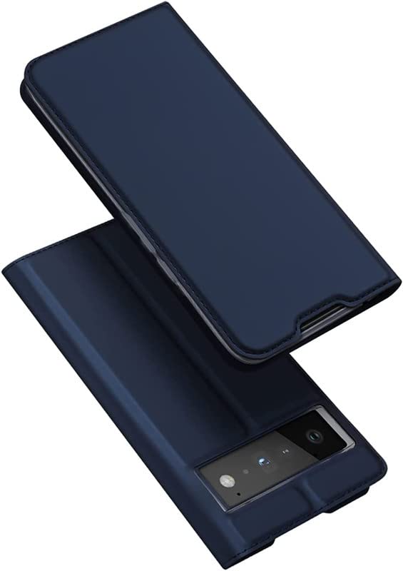 MoreFit Flip Folio Wallet Case for Google Pixel 6, Kickstand Leather Magnetic Flip Cover for Google Pixel 6 - Blue (B0BCZ28ZR6) Amazon Price History, Amazon Price Tracker