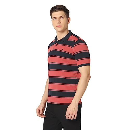 Image of Blackberrys Men's Striped Slim Fit T-Shirt