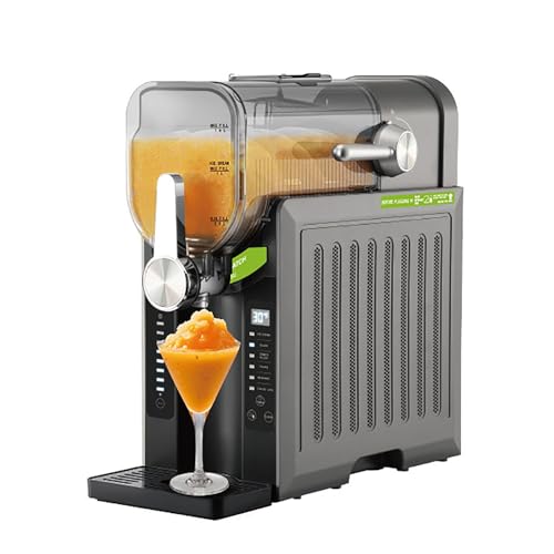 Slush Maschine für Zuhause, Slusheis Maschine Ohne Eis, Slash Eismaschine für Margaritas, Frappés und Milchshakes mit 6 Voreingestellten Programmen