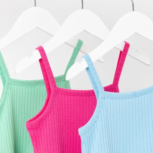 Image of monica + andy Ribbed Peplum Tank + Short Set, 100% Organic Clothes for Girls, Matching Set, Kids, Toddler & Infant Sizes