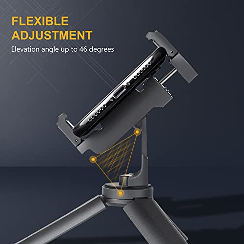 Image of Zeadio Mini Smartphone Tripod, Pocket Desktop Tabletop Stand Tripod for All Phones
