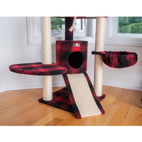 Armarkat B5806 árbol para gatos madera con múltiples funciones miniatura 2