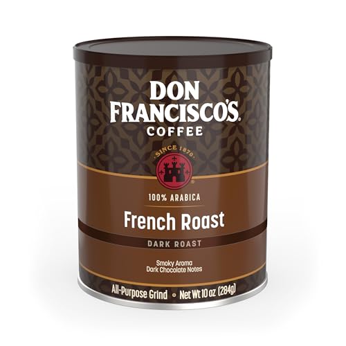 Don Francisco's Premium French Dark Roast Ground Coffee: Rich, Aromatic