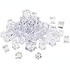 Xinlie Kunstmatige acryl ijsblokjes plastic ijsblokjes decoratieve ijsblokjes van acryl Crushed Ice Cube vierkante vorm…
