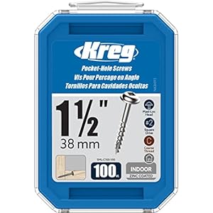 Kreg SML-C150 Taschenloch-Holzschrauben 100 Stück