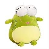 CCJW Plüschspielzeug - Süße Frosch Plüsch Spielzeug Puppe Jungen und Mädchen schlafende Kissen Faule Puppe Geburtstagsgeschenk 30 * 25 cm 50 * 35 cm 60 * 45 cm (Größe: mittel 50 * 35 cm) kangdongxu