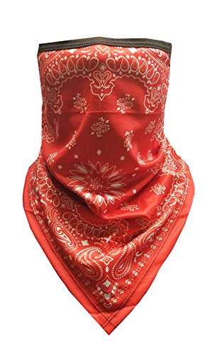 CCFW Face Bandana Ear Loops Stylish Men Women Neck Gaiters for Dust Wind Motorcycle2