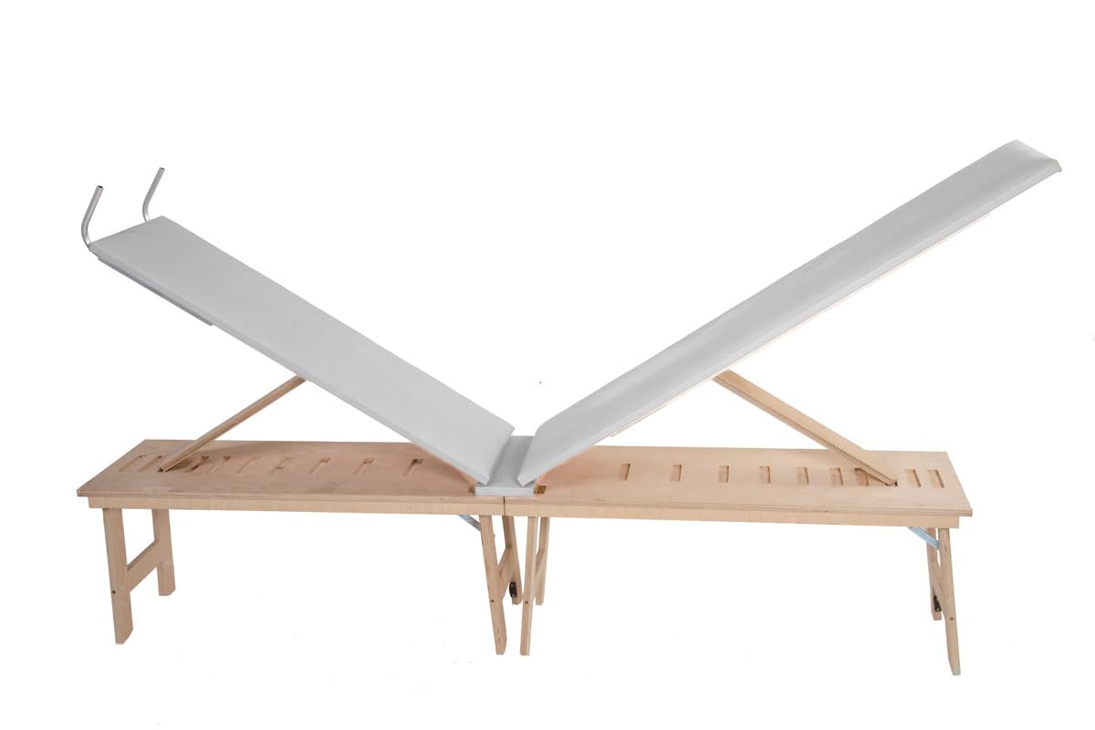 Panca Posturale in Legno Standard con Gambe (nero)