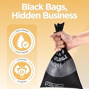 The original poop bags® commercial bulk flat header pull strap poop bags natural pet partners biobased dog waste bags durable thick  leak proof 2000 poop bags for dog  black   cucciolini doodles
