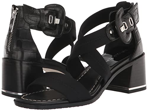 Donald J Pliner Women's Heeled Sandal, Black, 9 #TOP6
