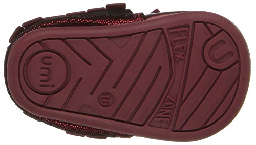 umi Bevin Slip-On (Infant/Toddler), Burgundy, 16 EU(1 M US Infant)4