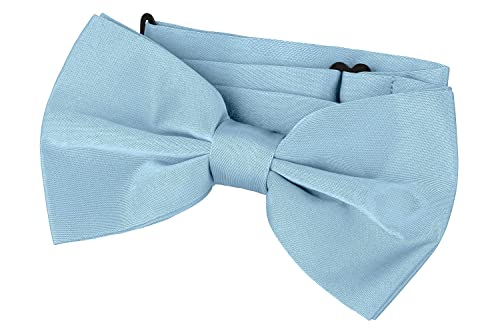 BomGuard Hommes nœud papillon non lucido,bleu clair Cover
