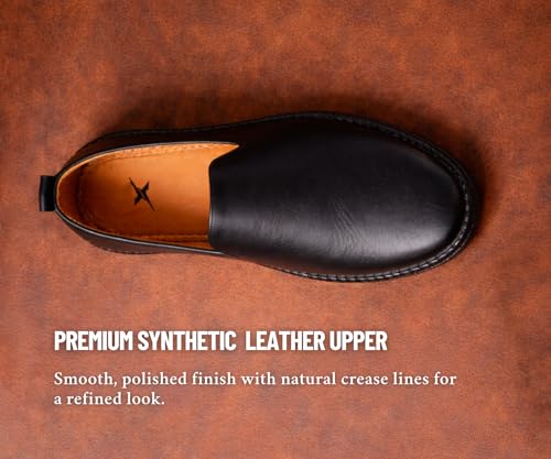 Image of Kraasa Men's Jutis Ethnic Casuals, Slip-on Closure, Stylish Loafers | Perfect for Formal Wear, Business and Parties