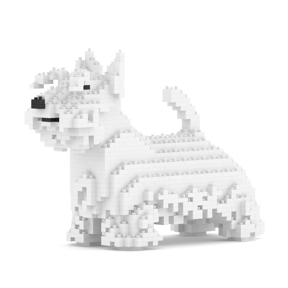 未使用　DOG HOUSE　白 イタリア　マジス社 Amazon.com: JEKCA Scottish Terrier 01S-M02 | Dog Plastic Building