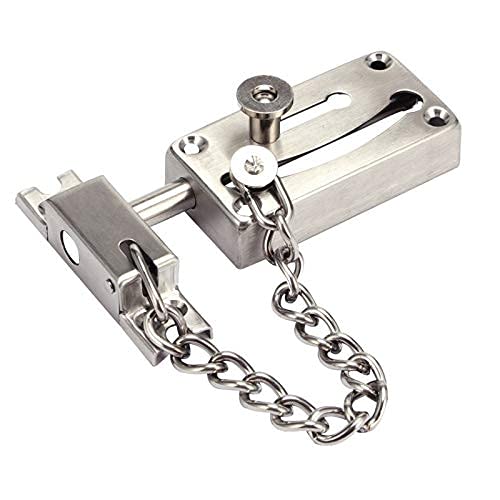Tür-Sicherheitsketten, Hardware, Hotel, Büro, Türschlosskette, Sicherheitskette, Sicherheitskette, Edelstahl-Türriegel, Türkette, poliert