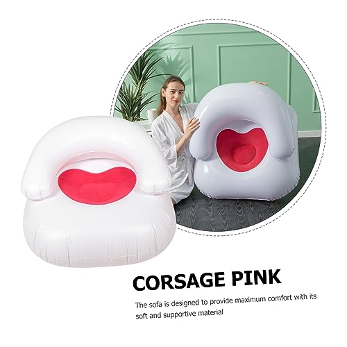 Sofá inflable plegable para solucionar la falta de espacio con asiento de PVC Abaodam 6