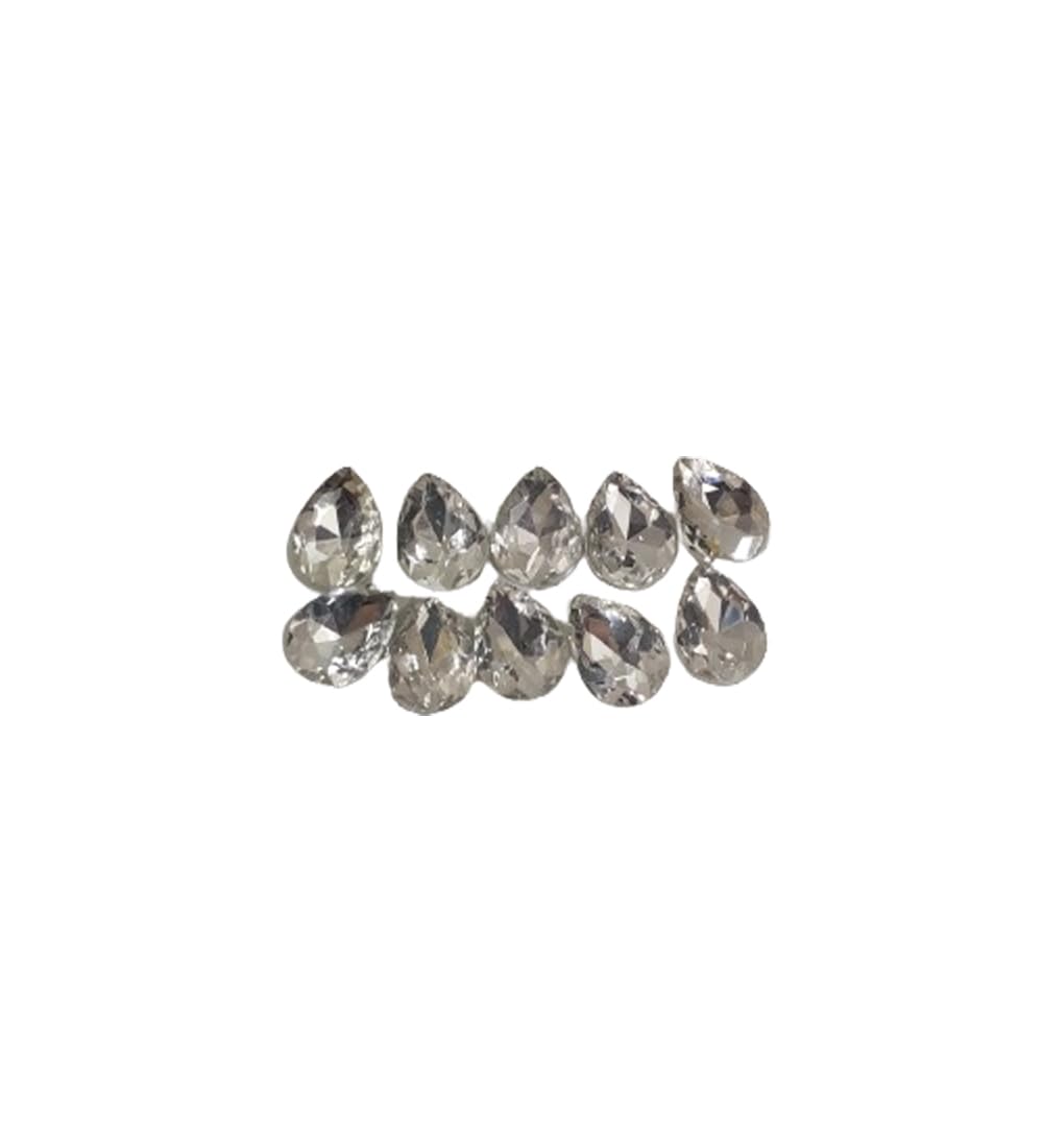 Silver Crystal Clasp Stickon Big Hair Stud | Wedding Hair accessories| Hair Studs|-Pack of 10 (B0CQRN1RPD) Amazon Price History, Amazon Price Tracker