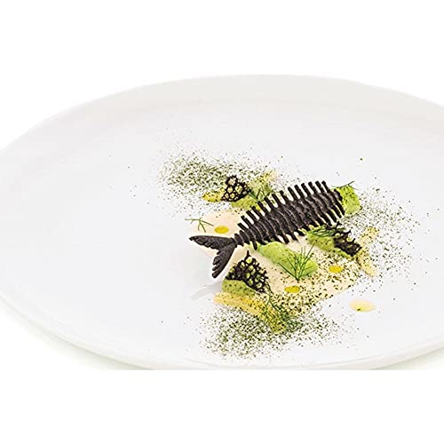Silikomart Naturae Lisca 4 Silicone Mould 16 Fish Bones, Yellow, 47 cm x 27 cm x 0.4 cm - Image 2