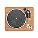 House of Marley Stir It Up Turntable, Vinyl Record Player with 2 Speed Belt Drive for 33/45 RPM, Built in Pre-Amp, Headphone Jack and Made from Sustainable Materials. for Wired Speakers Only