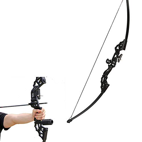 FWL Arco recurvado, 30 Desmontaje 50 Libras Arco de aleación de magnesio y el túnel de Viento Kit diseñado para la formación de Adultos Principiantes práctica de Tiro al Aire Libre,50lb