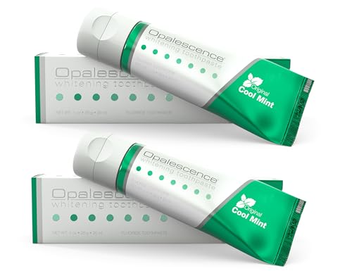 Image of Opalescence Whitening Toothpaste Travel Size 1 Ounce (2 Pack) Fluoride Teeth Whitening Toothpaste, Mint Flavor 402-2