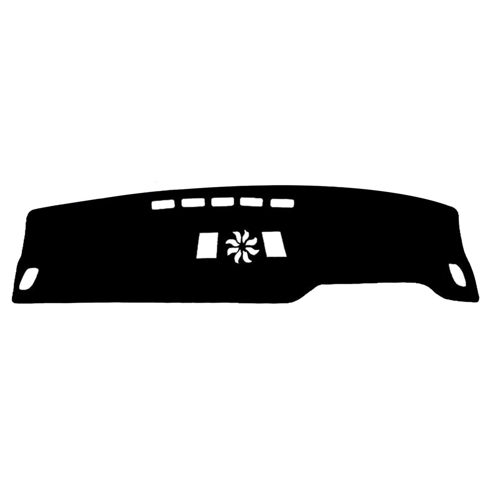 UQSENEUX Fit for GAC Trumpchi GS8 2023-2026 No HUD,Car Dashboard Cover,Anti-Glare Dash Mat Dashboard Cover,Car Accessories(Black Trim)