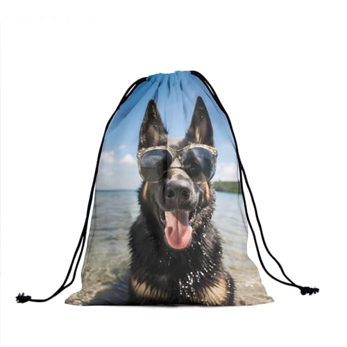 Image of Nerxy Pet Gymnastics Grip Bag Dog Cat Drawstring Grip Bags Puppy Shoe Bag Gym Storage Pouch