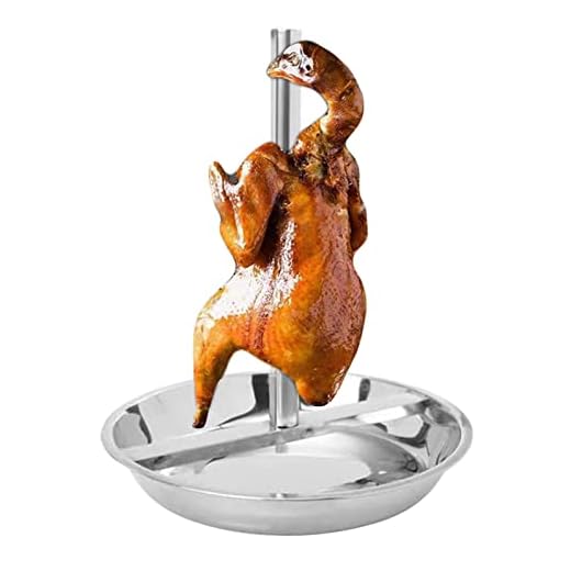 Suporte para Frango Assado,Suporte de frango de cerveja de aço inoxidável resistente - Lata de cerveja resistente e lavável na máquina de lavar louça torrador de frango para assar grelhar Littryee