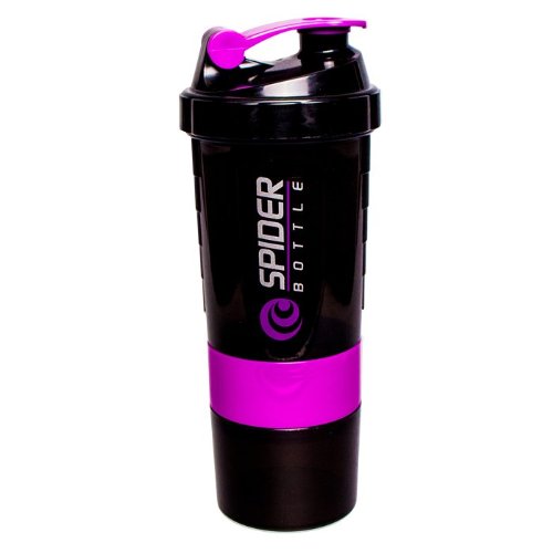 Preisvergleich Produktbild Spiderbottle Spider Bottle Mini2Go Black / Neon Purple 1 Stück