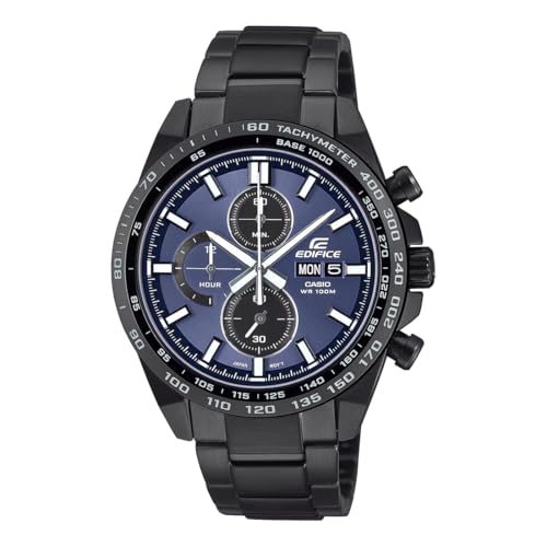 Image of Casio Edifice EFR-574DC-2AVUDF Analog Black Watch Men (ED698)