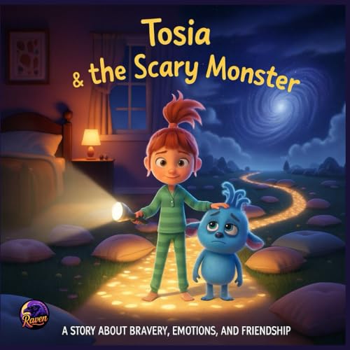 Tosia & the Scary Monster: Perfect for kids ages 4–8: a gentle story about facing fears, building confidence, and friendship