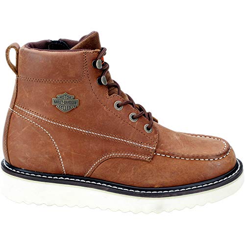Harley-Davidson Footwear Men's Beau Boot, Beige, 11.5 - Thumbnail 4