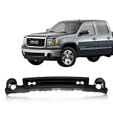 CarPartsDepot, 352-191265-10-BK Front Bumper Lower Air Deflector Raw Plastic Non-Primed w/o Extension Replacement, GM1015100 15131299