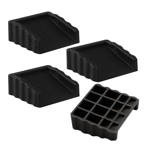 Sujetapuertas | Cuña Para Puerta de Goma Antideslizante | 4 Unidades Cuña Bidireccional para Privacidad Seguridad en Hogar Hoteles Protección Antirrobo