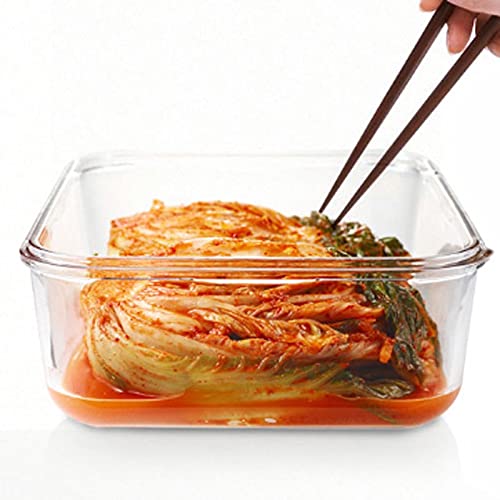 JINGYAN Bento Box Contenitori di stoccaggio cibo per la famiglia, grande capacità, possono essere utilizzati per marinare Kimchi