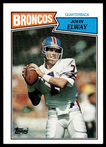 Football 1987 Topps 31 John Elway Broncos