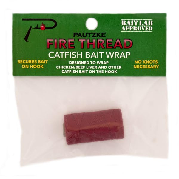 Fil de pêche anti-abrasion pour poisson-chat sans nœud pour fixer le foie de poulet