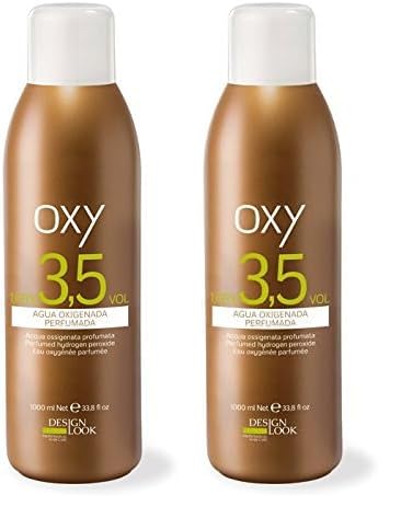 Design Look OXY 3,5 Vol Agua OXIGENADA PERFUMADA 1000ML, Único,...