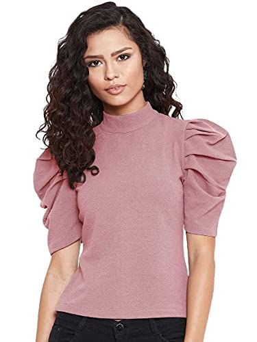 LookMarkWomen's Solid Lycra Top (WT 1031-XS)