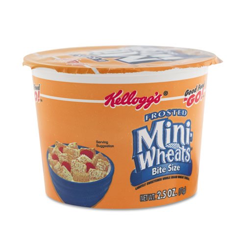 Breakfast Cereal, Frosted Mini Wheats, Single-Serve, 6 Cups/Box - //coolthings.us