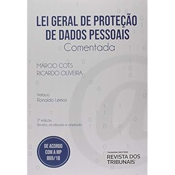 Capa do livro Lei Geral De Proteção De Dados Pessoais Comentada