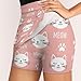 Deiubuc Cute White Cat Head Skorts for Woman Skirts with Shorts Underneath Pockets High Waisted Stretchy Tennis Athletic Casual Skort XL